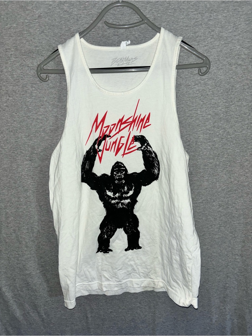 Bruno Mars Moonshine Jungle 2014 Tour Tank Top Size Medium